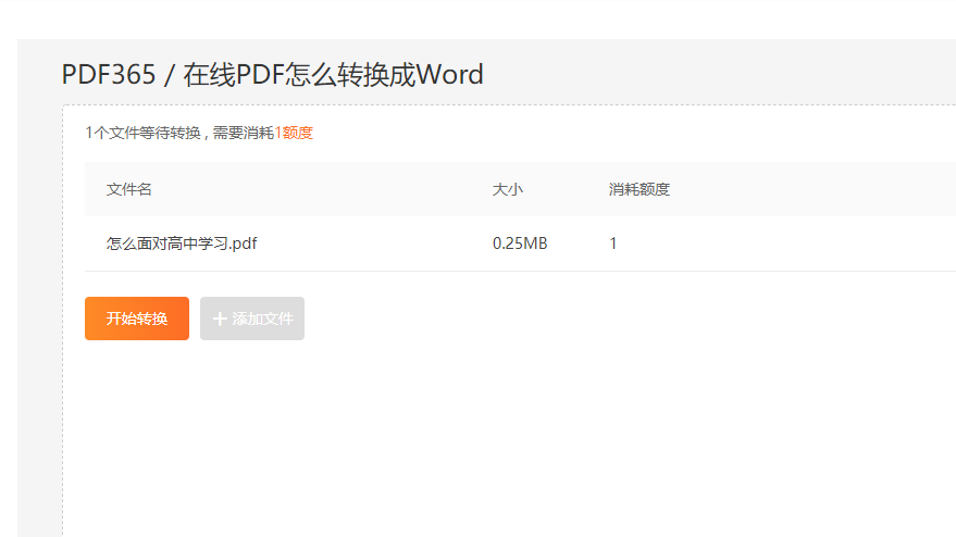 将PDF文件转化成Word