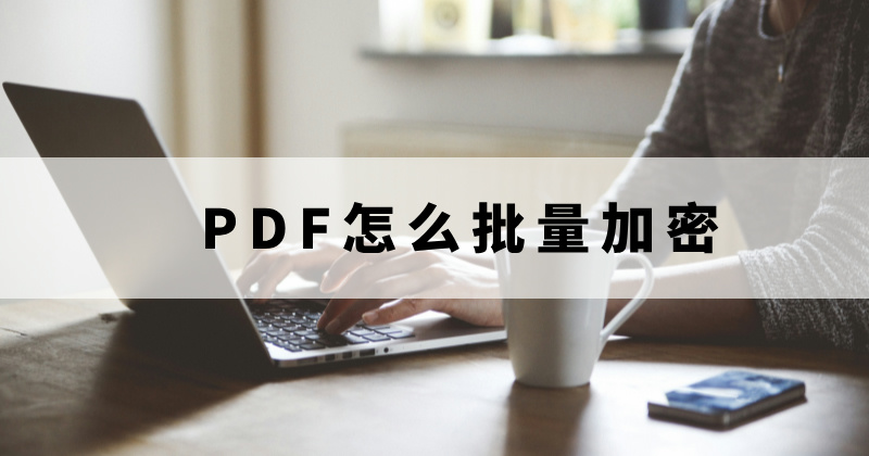 PDF批量加密怎么做？