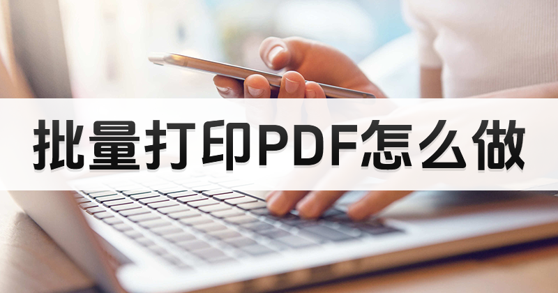 怎么批量打印pdf文件内容