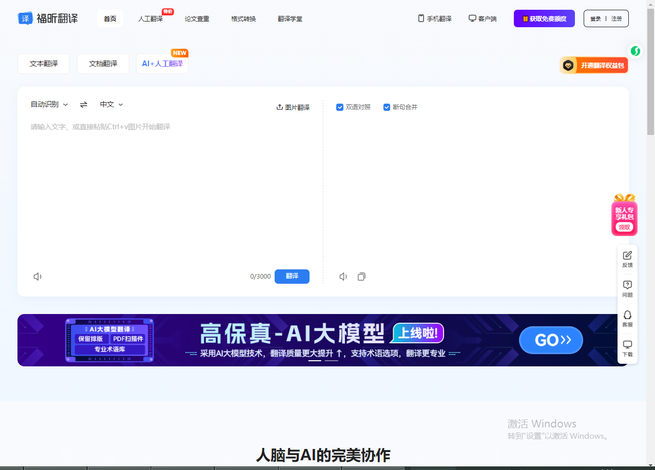 中文文档翻译成英文