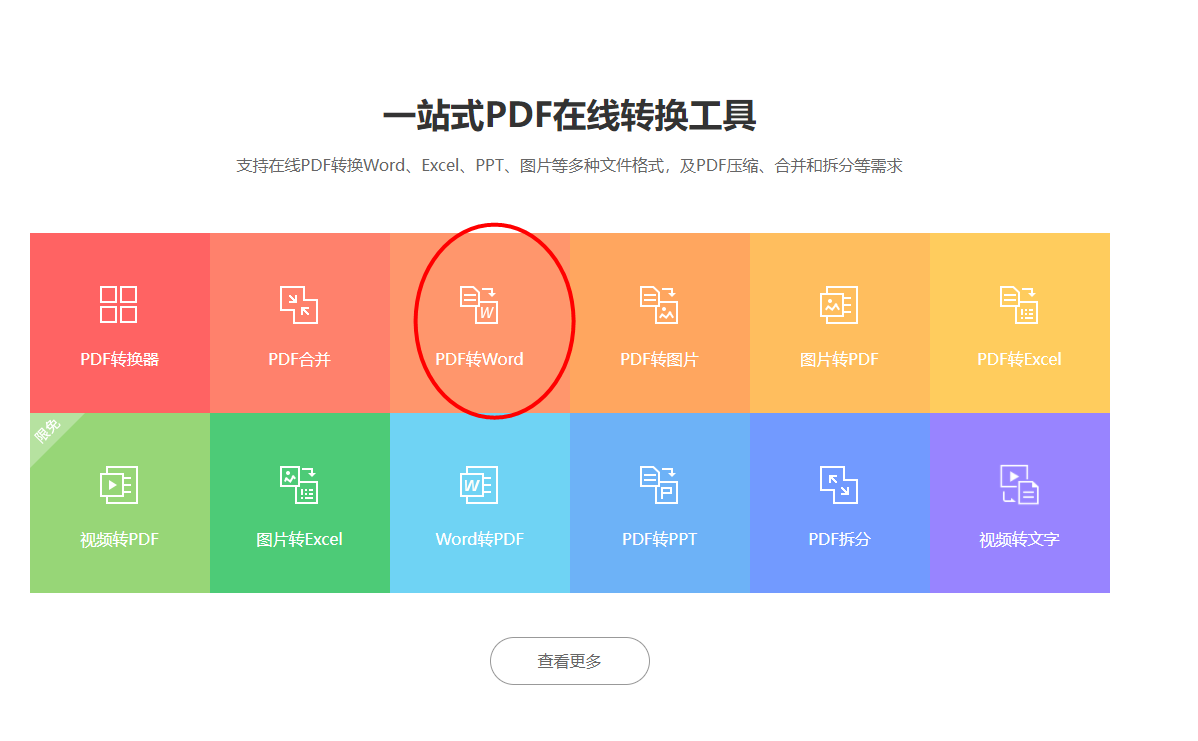 PDF转换成Word