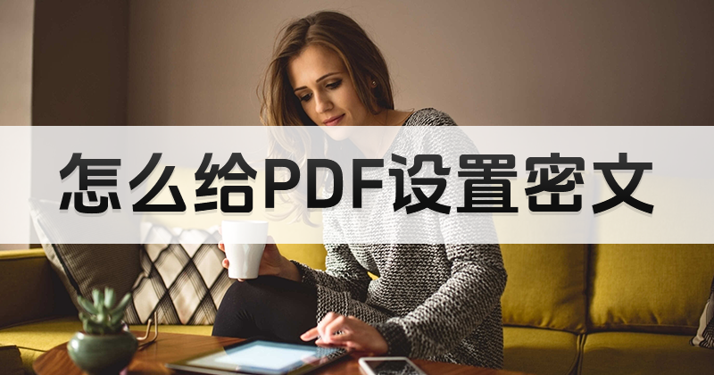 如何給PDF文件設(shè)置密文?PDF編輯器哪個(gè)好用推薦？